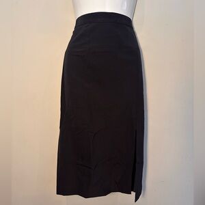 Ann Taylor Classic Black Pencil Skirt